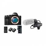 Sony Alpha a7S XLR Kit 2 - 4K 12MP 35mm Full Frame Digital SLT Camera Body with XLR-K2M Adapter and Microphone Kit, 2x Batteries and Charger (p/n ILCE-7S/XLRKIT2) Sony Alpha a7S XLR Kit 2 - 4K 12MP 35mm Full Frame Digital SLT Camera Body with XLR-K2M Adapter and Microphone Kit, 2x Batteries and Charger (p/n ILCE-7S/XLRKIT2)